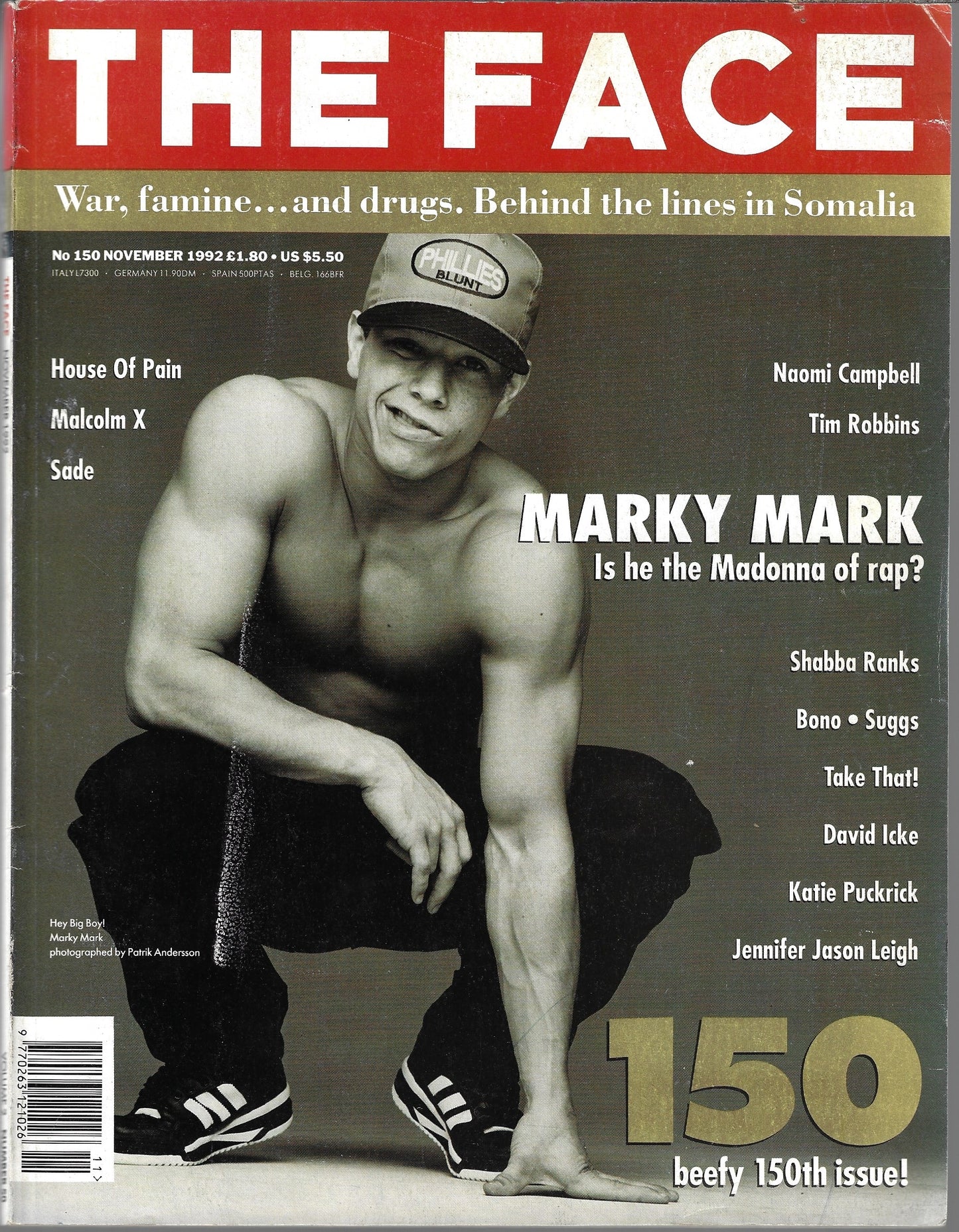 The Face Magazine Mark Wahlberg - 1992