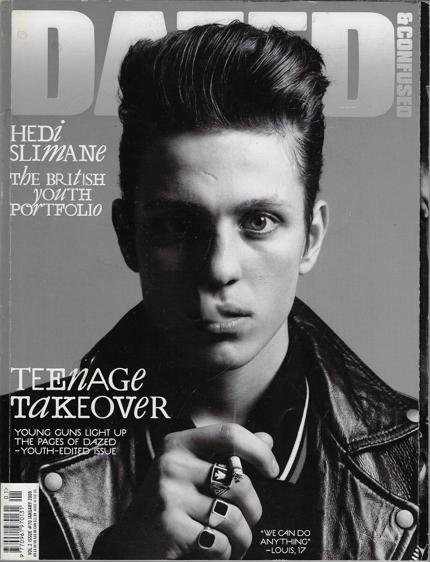 Dazed & Confused Magazine 2009 - Louis Simonon Hedi Slimane