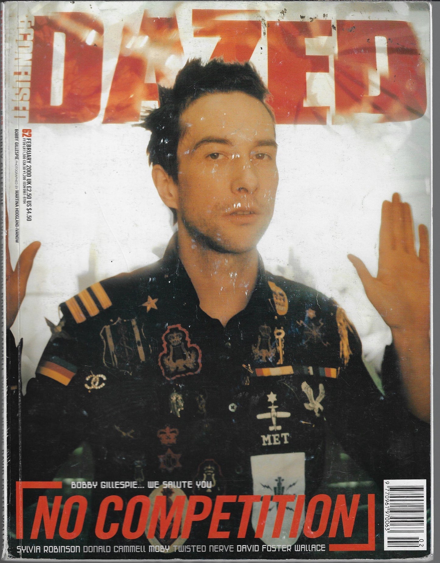 Dazed & Confused Magazine 2000 - Bobby Gillespie