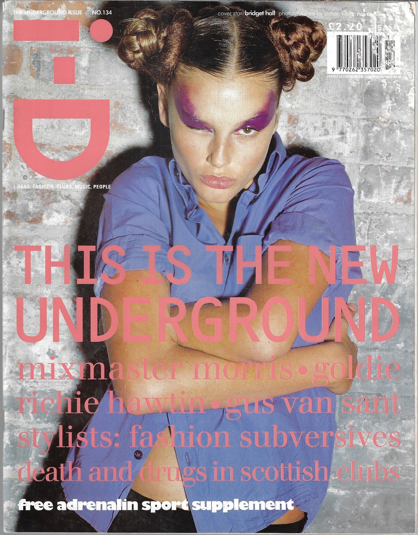 I-D Magazine 134 - Bridget Hall 1994