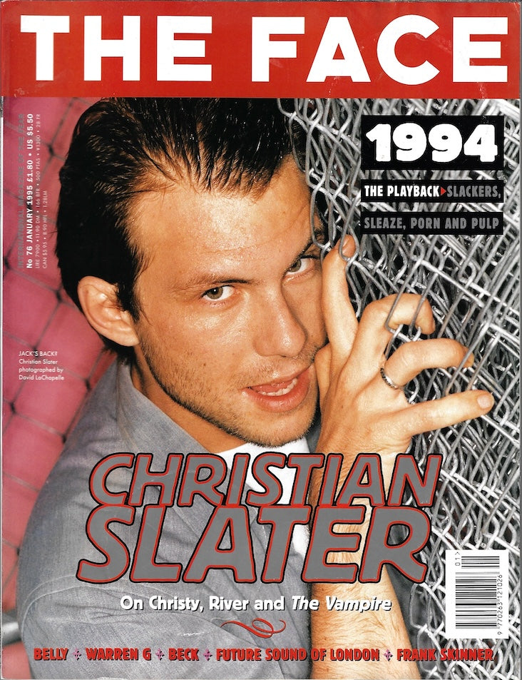 The Face Magazine 1995 - Christian Slater