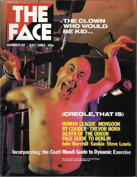 The Face Magazine 1982 - Kid Creole