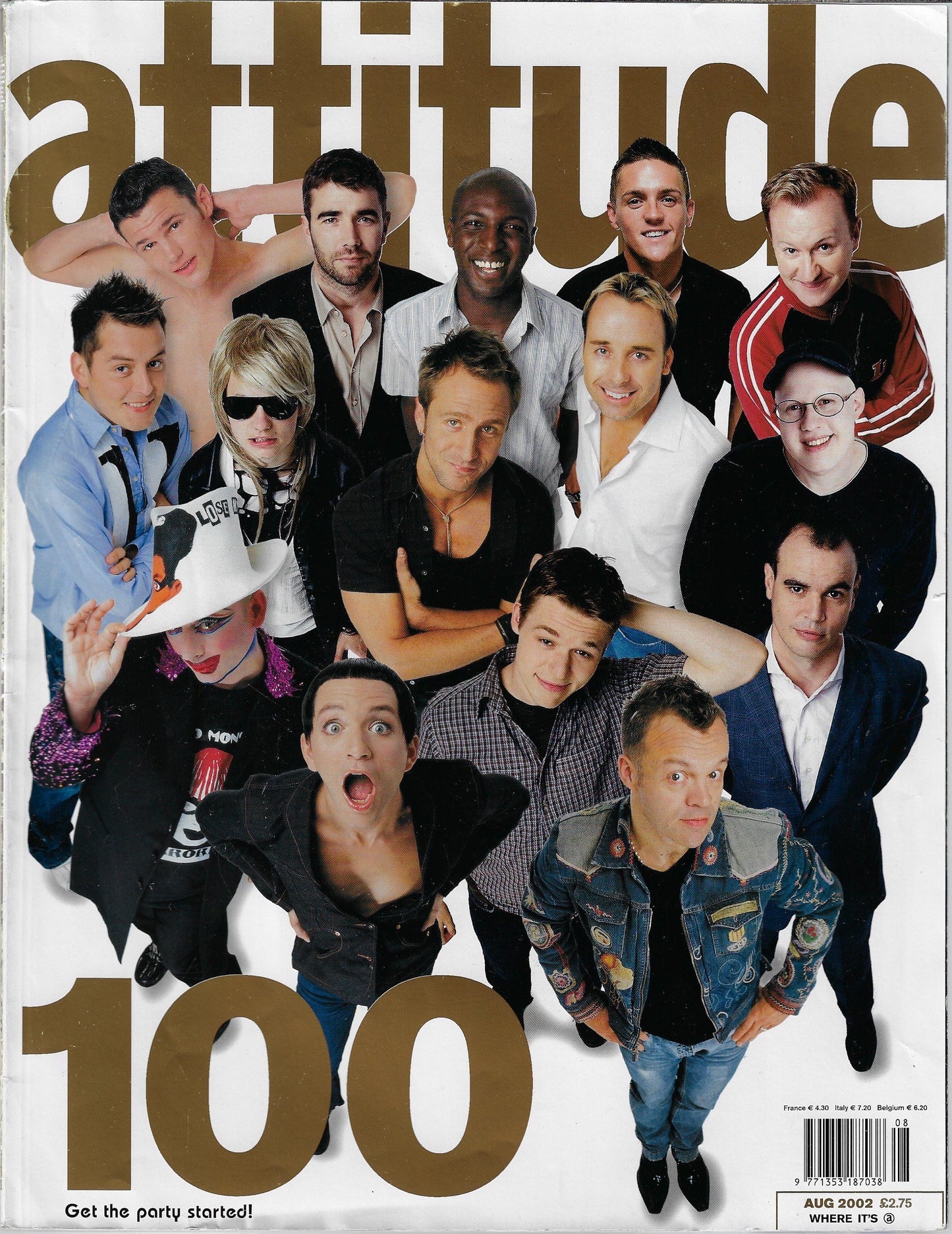Attitude Magazine 100 Boy George Scott Neal