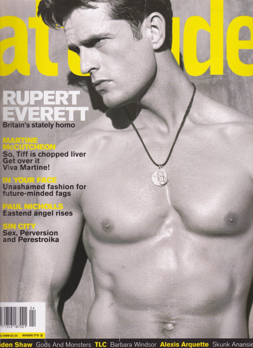 Attitude Magazine 60 - Rupert Everett