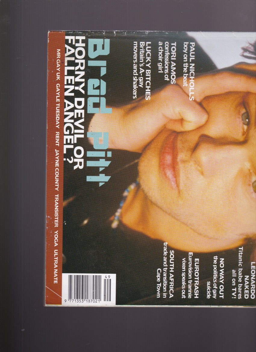 Attitude Magazine 49 - Brad Pitt