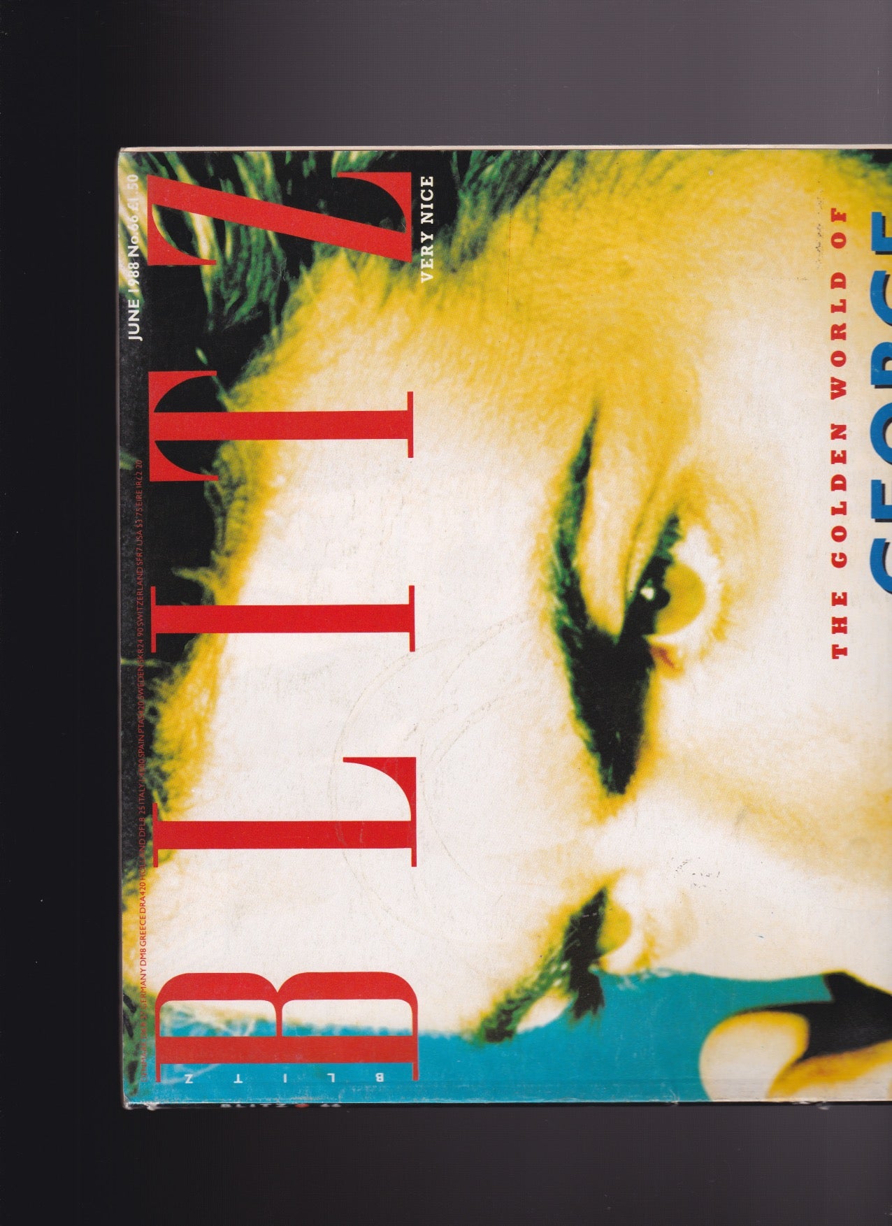 Blitz Magazine 1988 - George Michael