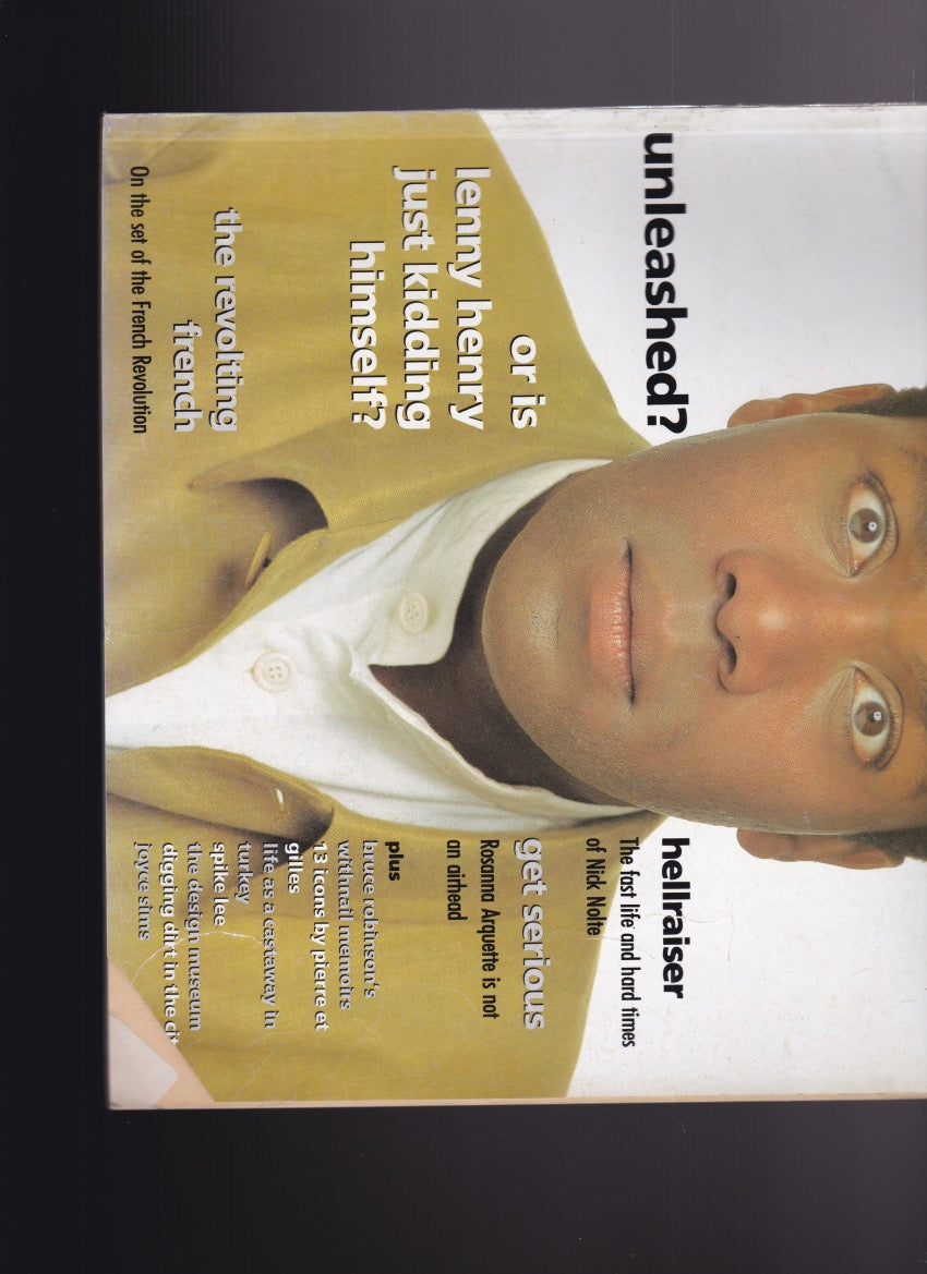 Blitz Magazine 1989 - Lenny Henry