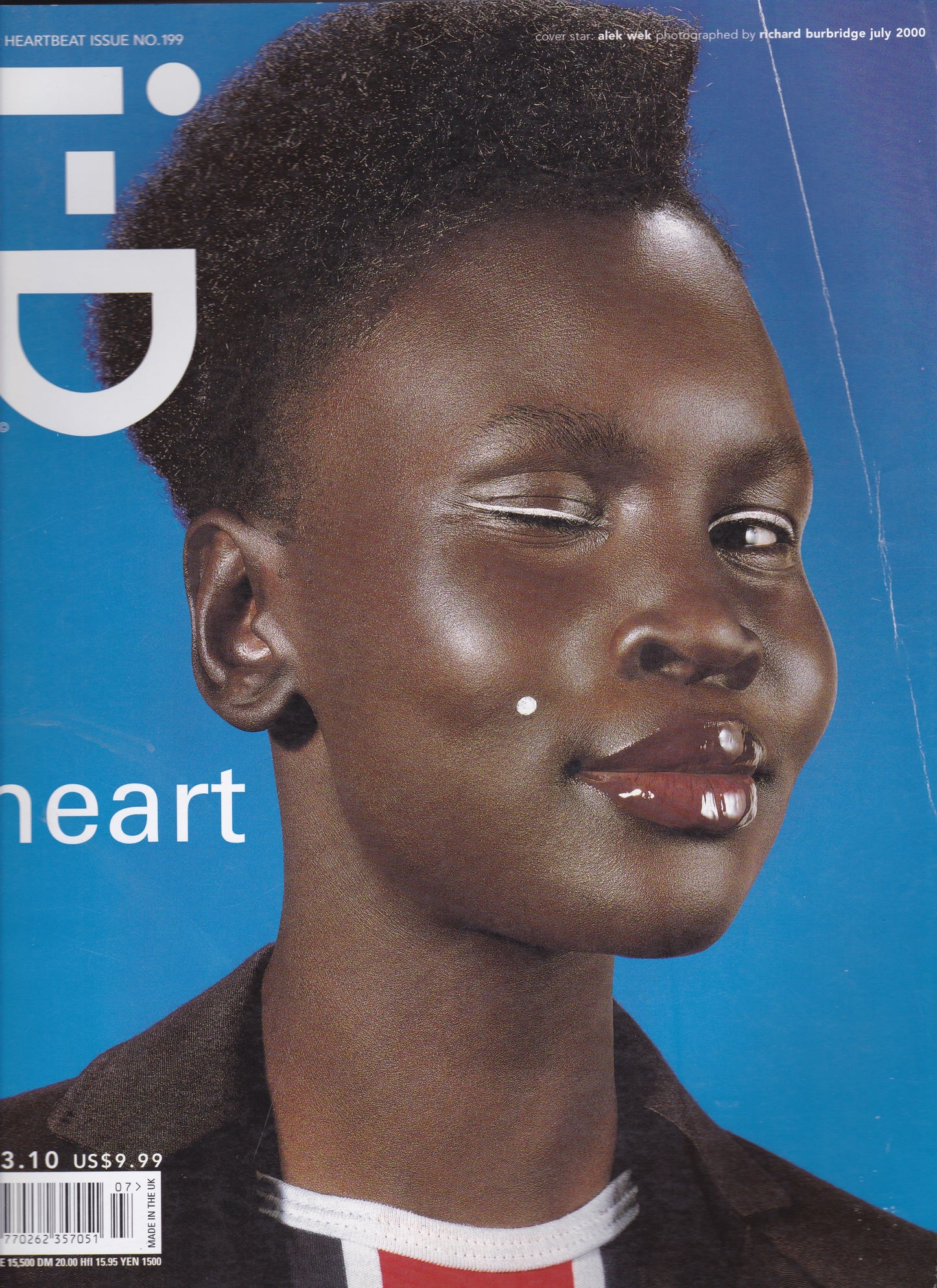 I-D Magazine 199 - Alek Wek 2000