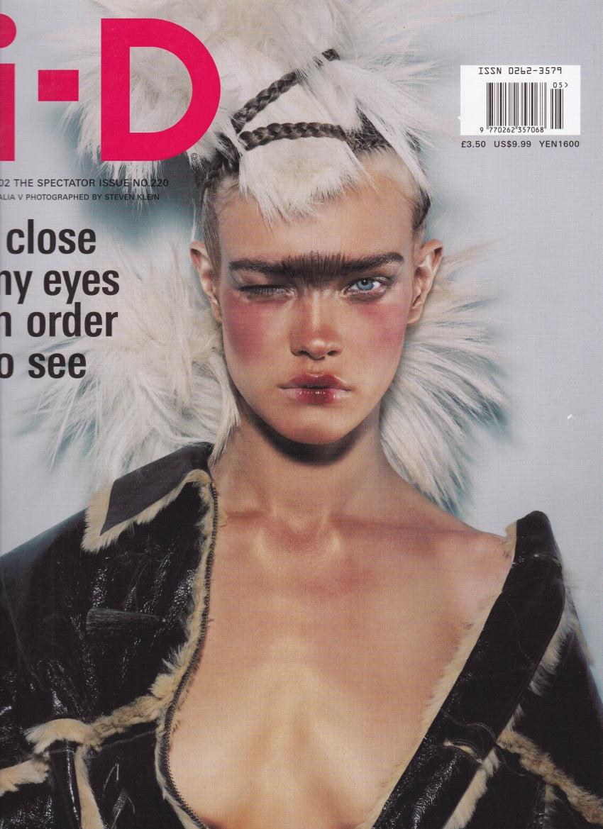 I-D Magazine 220 - Natalia Vodianova 2002