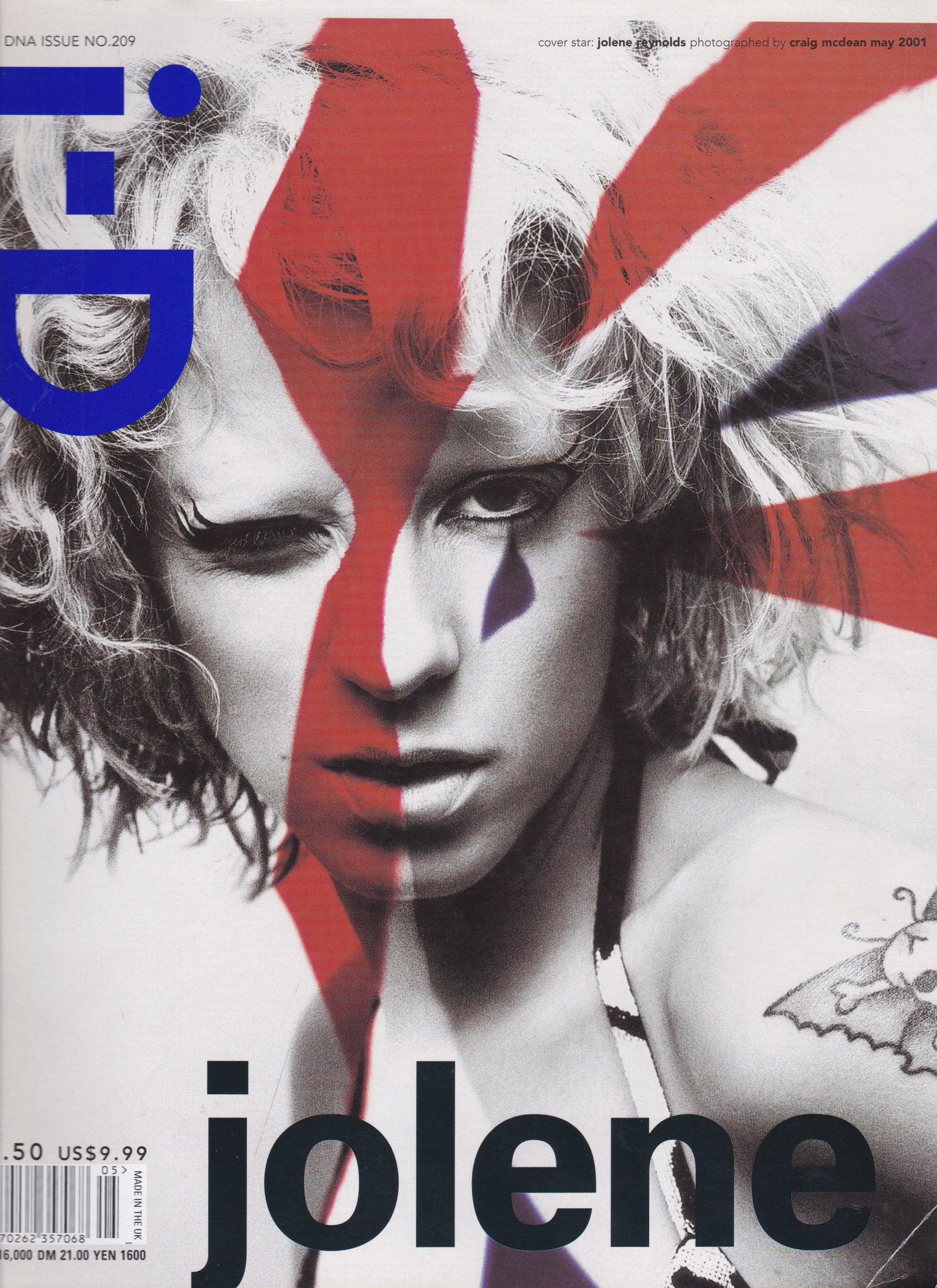 I-D Magazine 209 - Jo Reynolds 2001