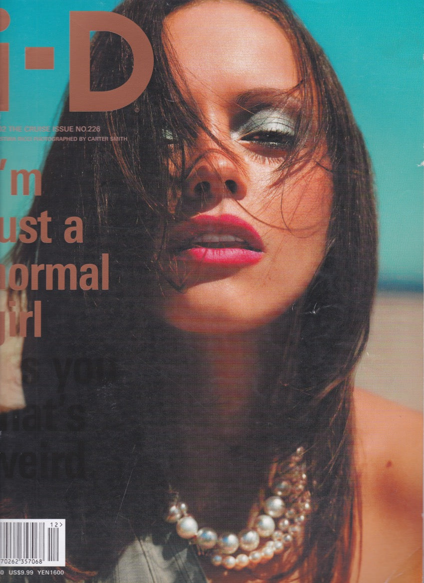 I-D Magazine 226 - Christina Ricci 2002