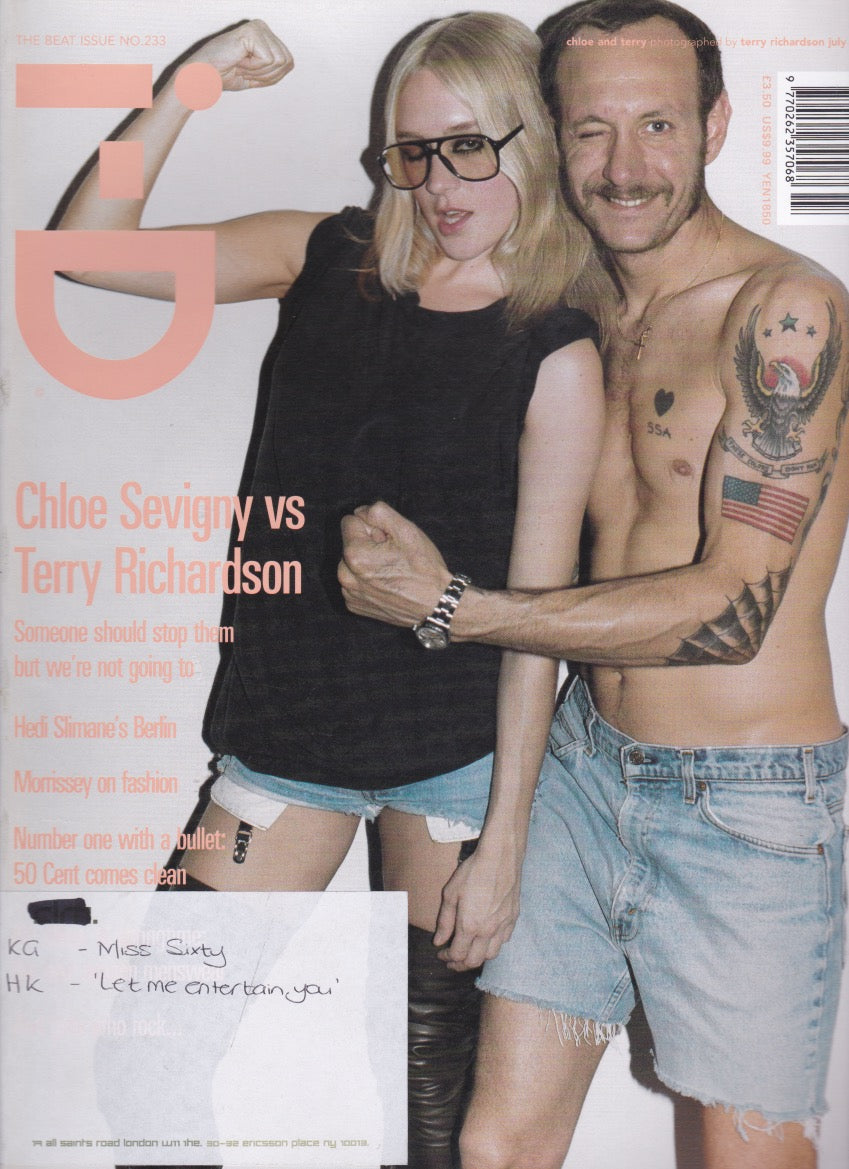I-D Magazine 233 - Chloe & Terry 2003