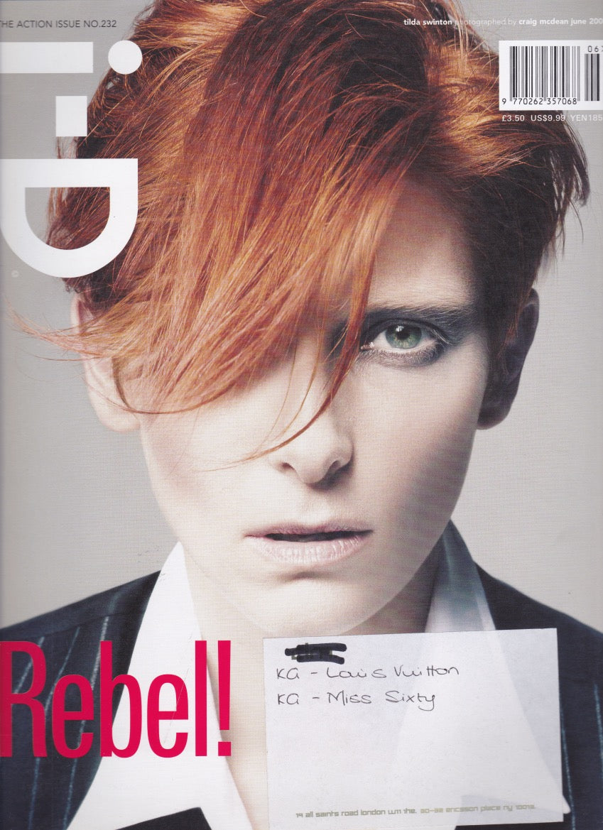 I-D Magazine 232 - Tilda Swinton 2003