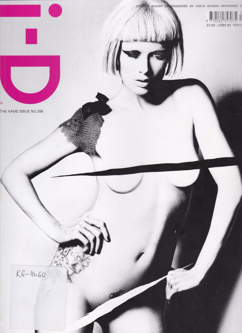 I-D Magazine 258 - Carolyn Murphy