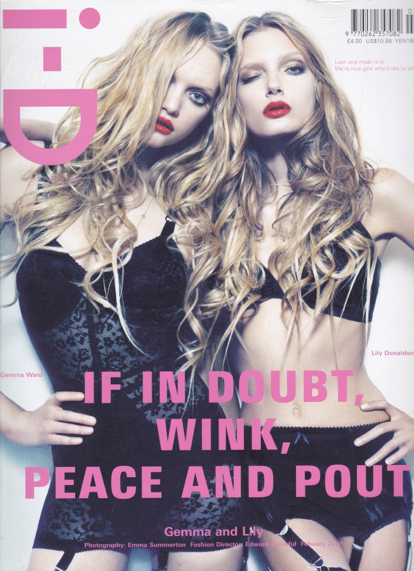 I-D Magazine 284 - Gemma Ward 2008