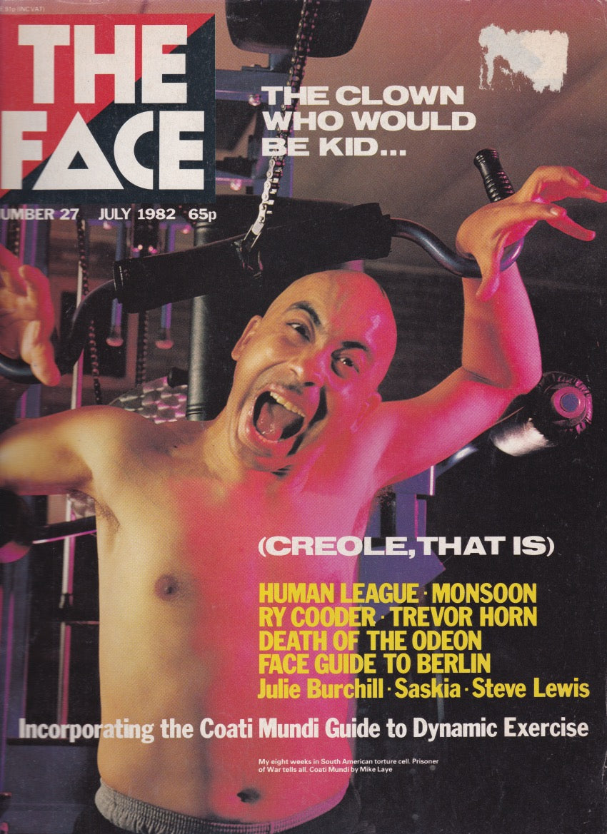 The Face Magazine 1982 - Kid Creole
