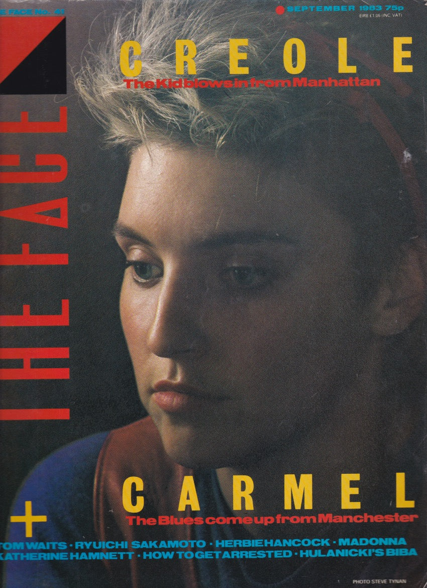 The Face Magazine 1983 - Carmel