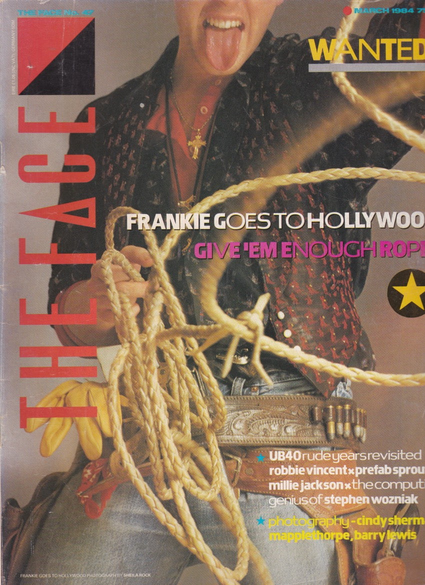 The Face Magazine 1984 - Holly Johnson