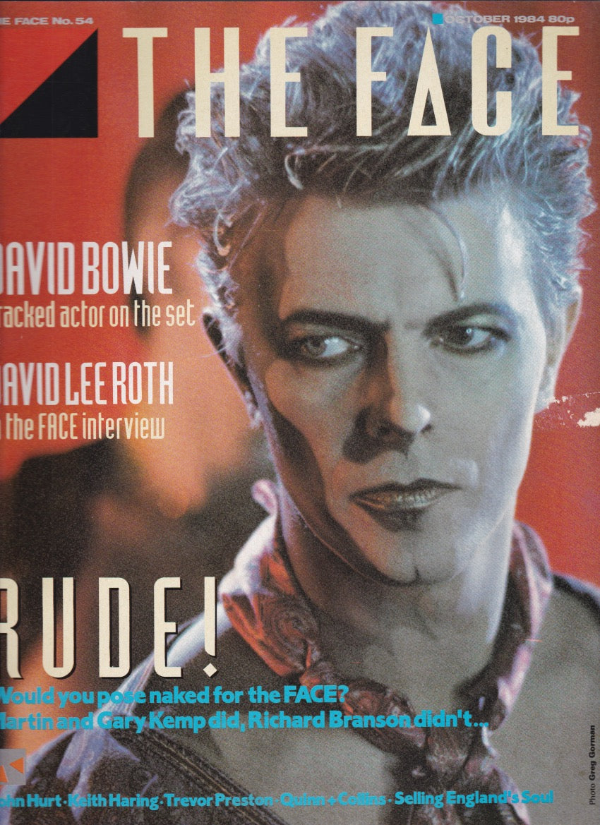 The Face Magazine 1984 - David Bowie