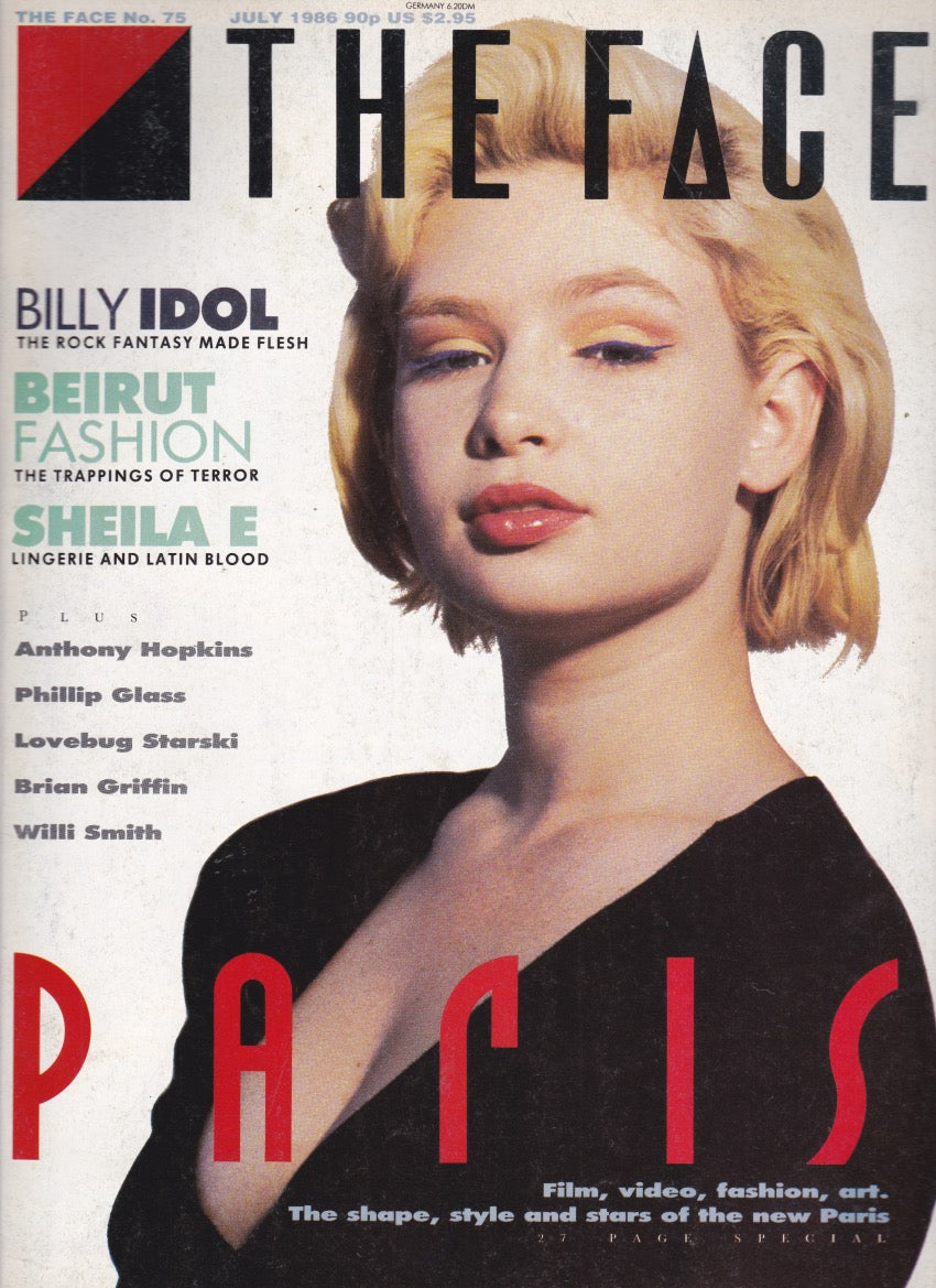 The Face Magazine 1986 - Marthe Lagoche