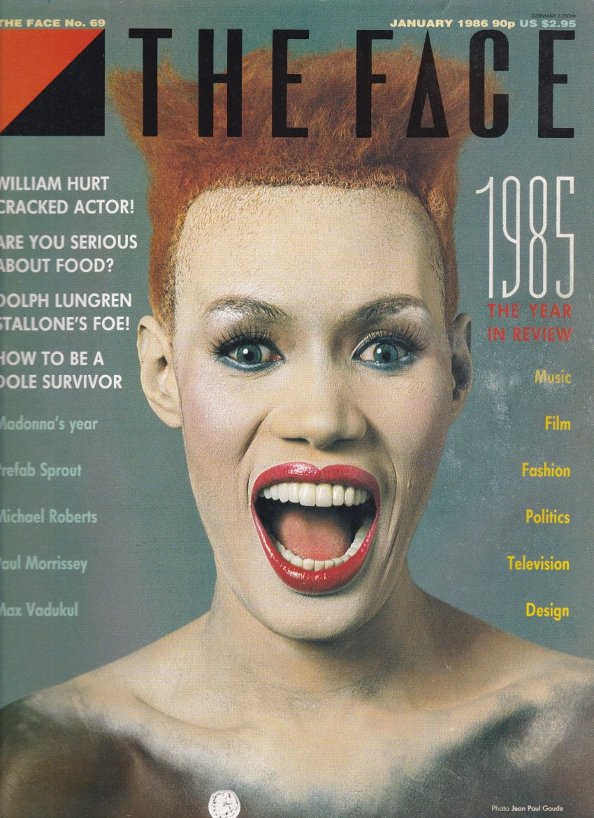 The Face Magazine 1986 - Grace Jones