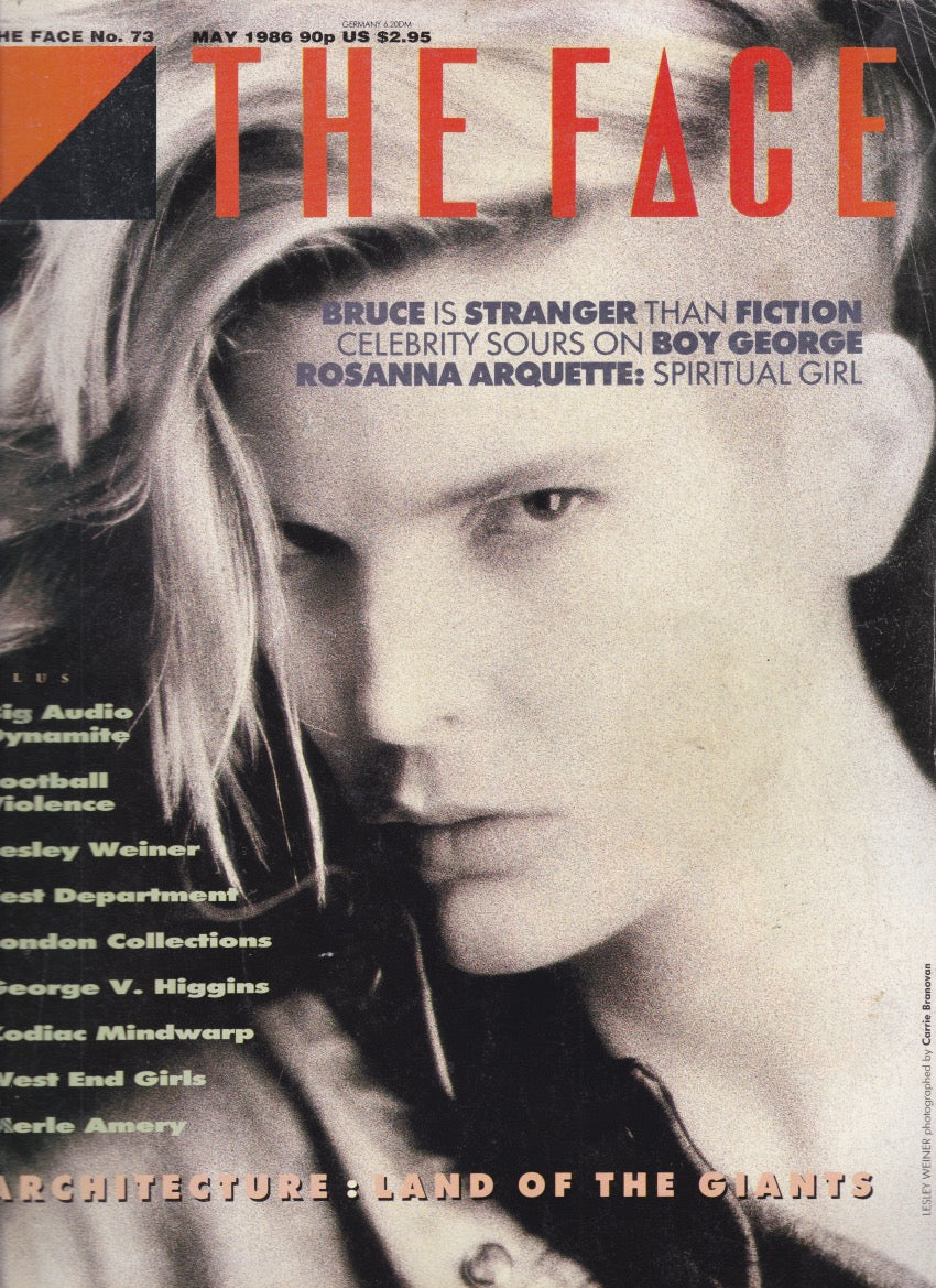 The Face Magazine 1986 - Lesley Weiner