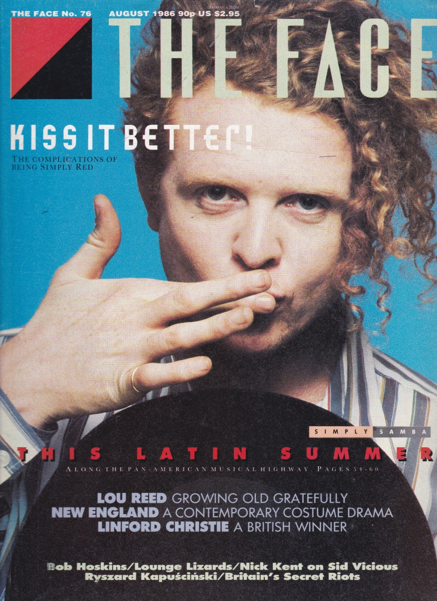 The Face Magazine 1986 - Mick Hucknall
