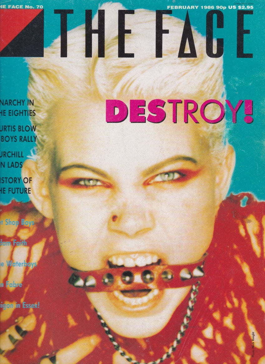 The Face Magazine 1986 - Nick Knight