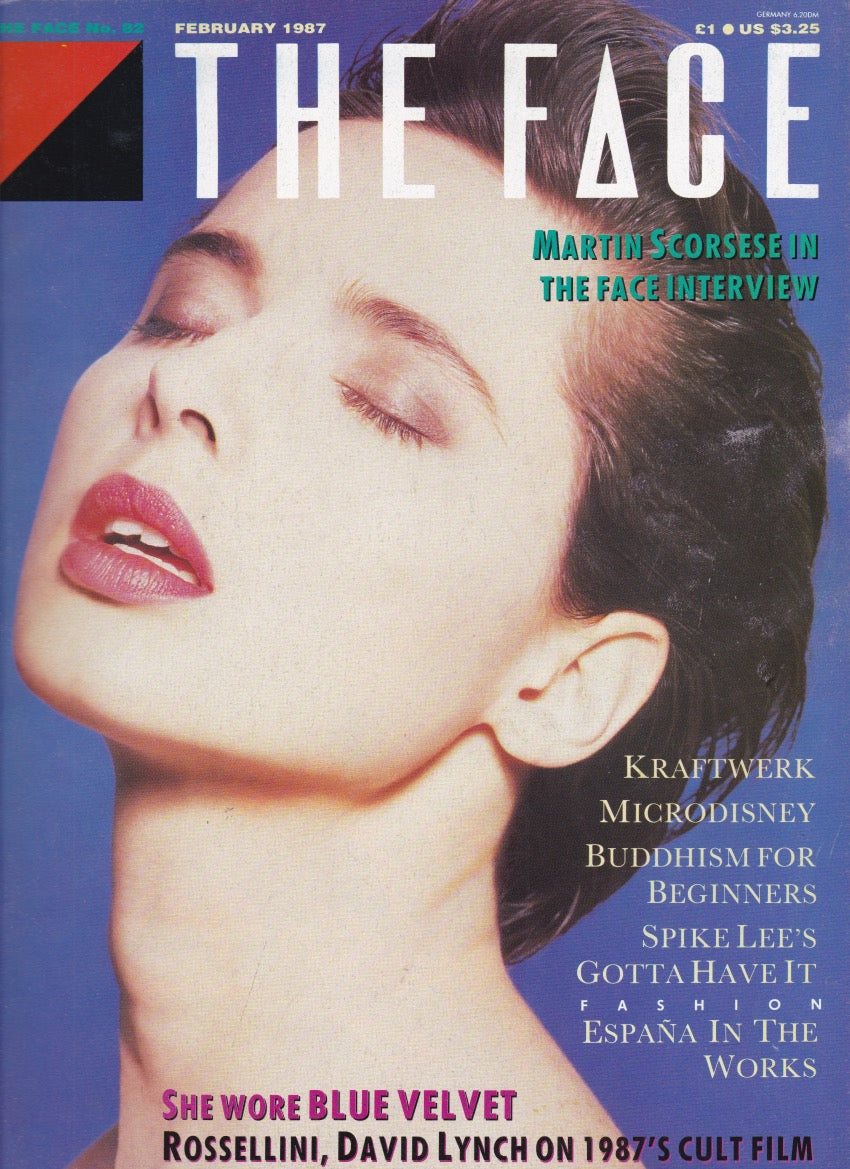 The Face Magazine 1987 - Isabella Rossellini