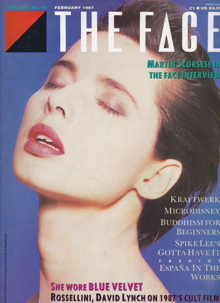The Face Magazine 1987 - Isabella Rossellini