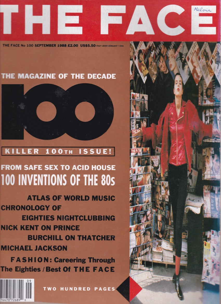 The Face Magazine September 1988 - Issue 100