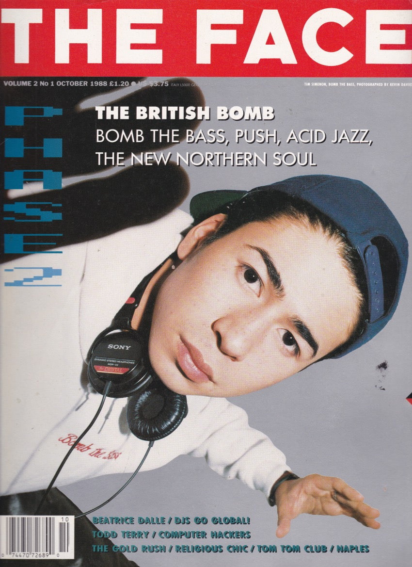 The Face Magazine 1988 - Bomb The Bass