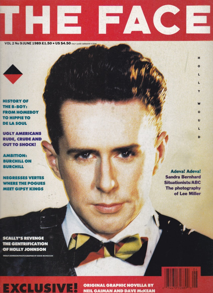 The Face Magazine 1989 - Holly Johnson