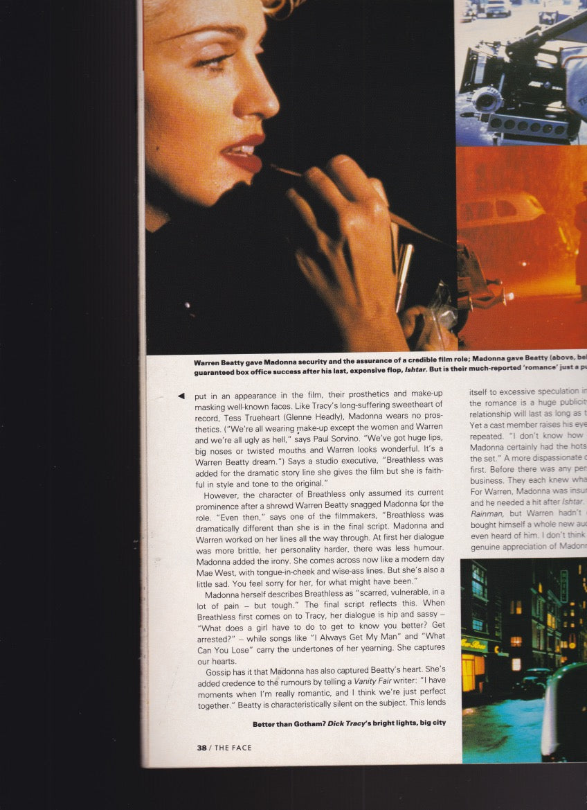 The Face Magazine 1990 - Madonna