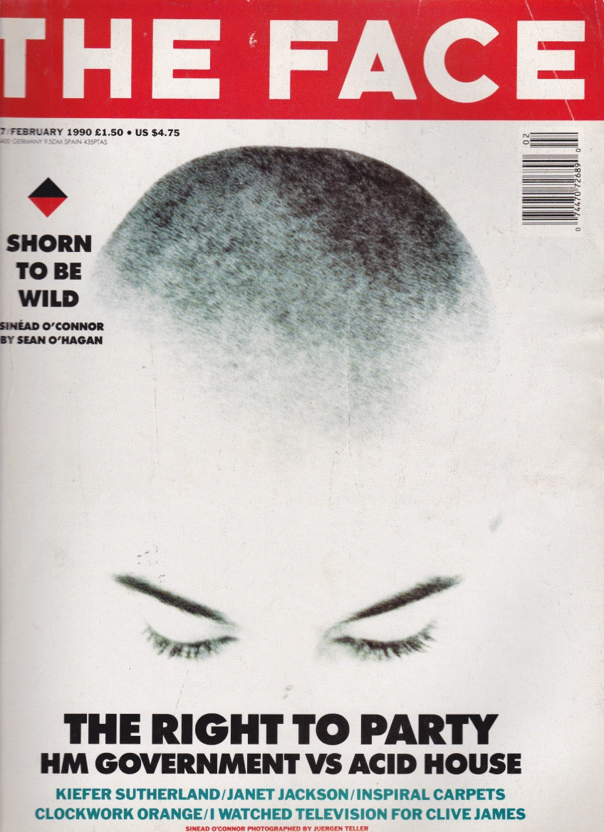 The Face Magazine 1990 - Sinead O'Connor
