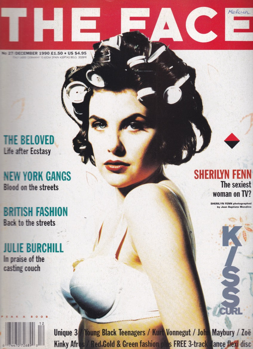 The Face Magazine 1990 - Sherilyn Fenn