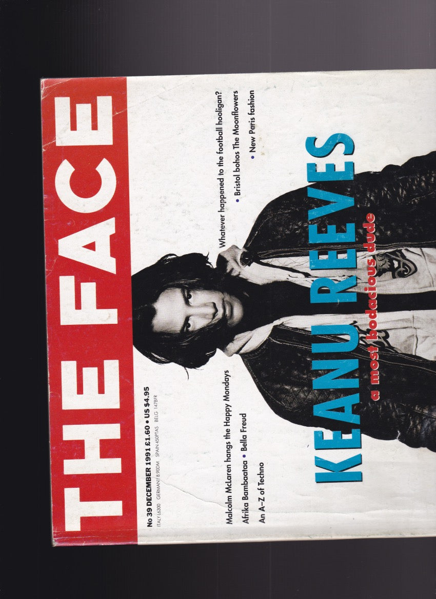 The Face Magazine Keanu Reeves - 1991