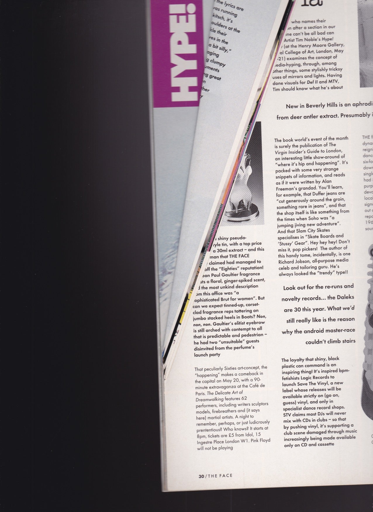 The Face Magazine 1993 - Jamiroquai