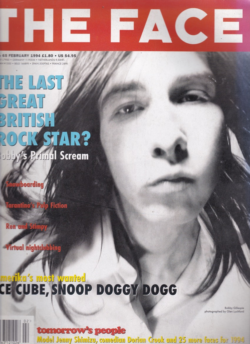 The Face Magazine 1994 - Primal Scream