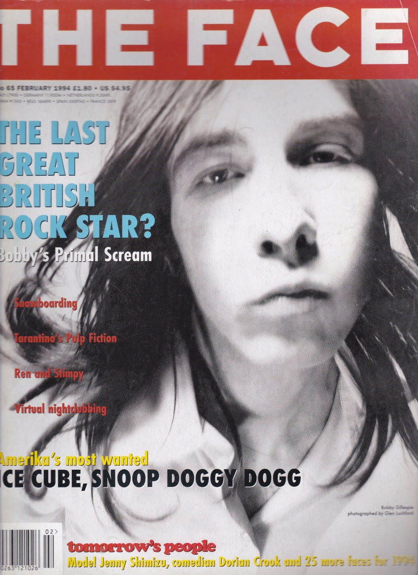 The Face Magazine 1994 - Primal Scream