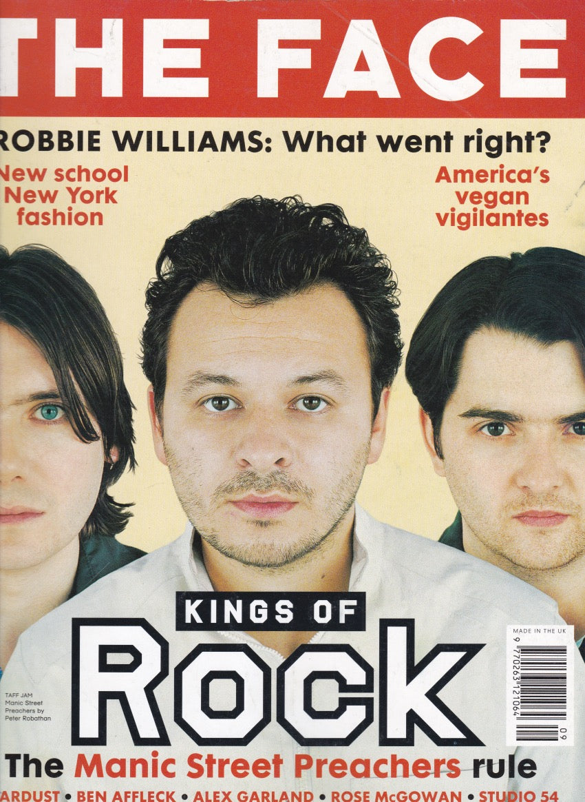 The Face Magazine 1998 - Manic Street Preachers