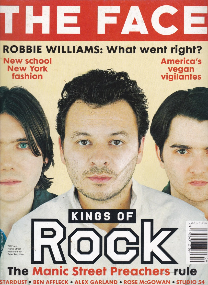 The Face Magazine 1998 - Manic Street Preachers