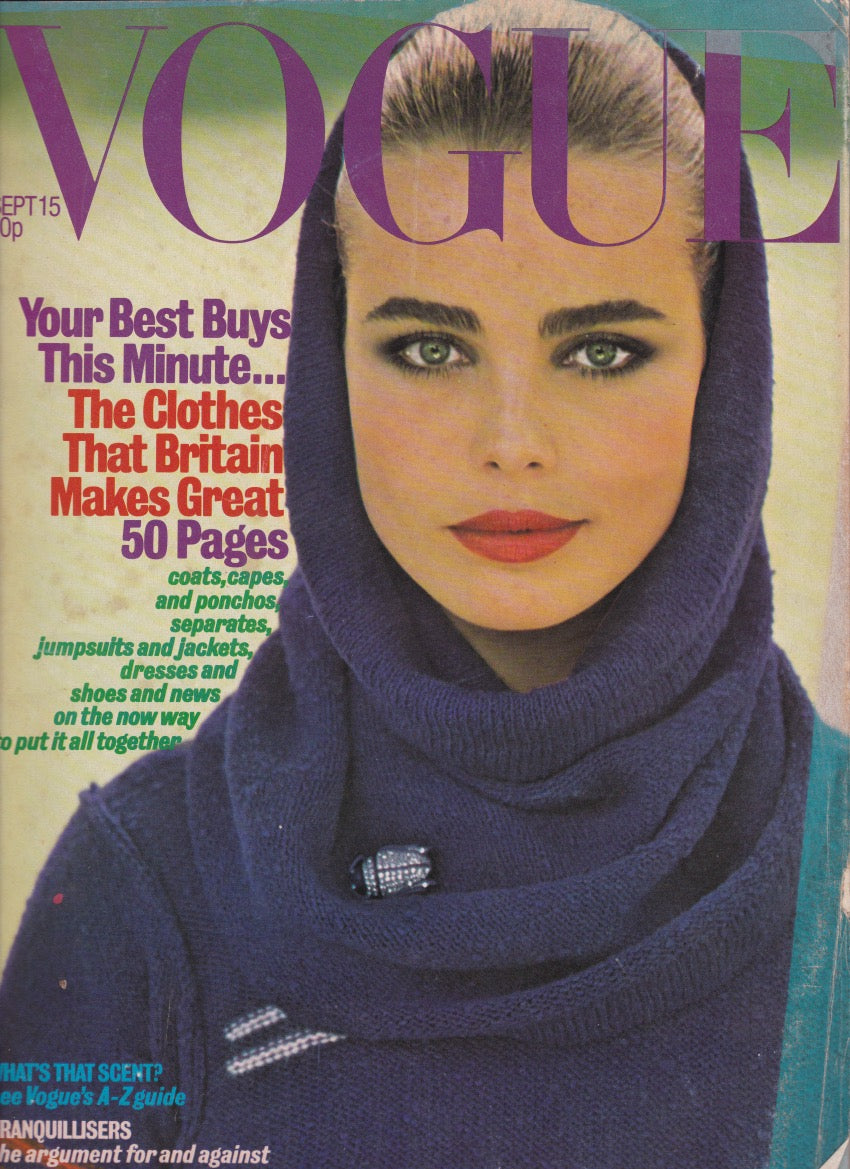 Vogue Magazine September 1976 - Margaux Hemingway