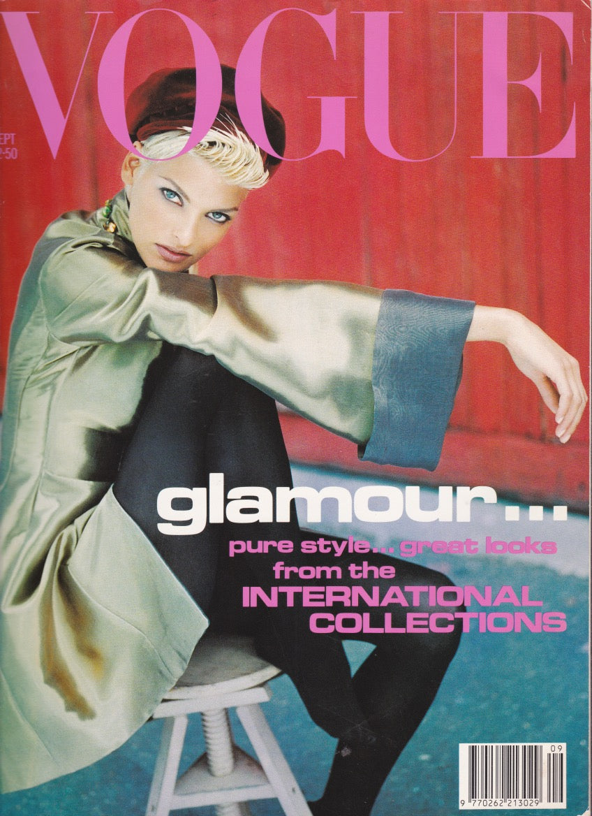 Vogue Magazine September 1991 - Linda Evangelista