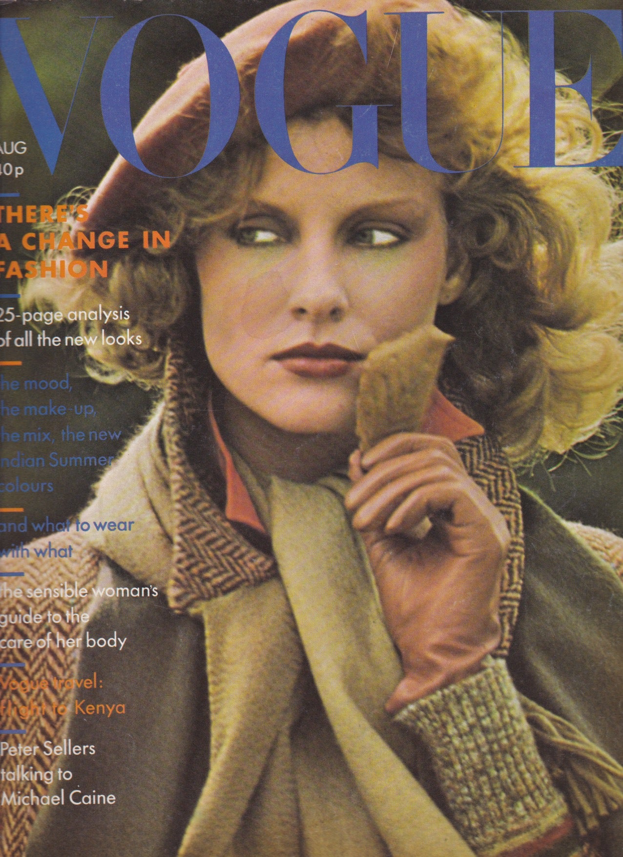 Vogue Magazine August 1974 - Christiana Steidten