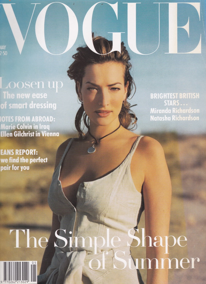 Vogue Magazine May 1993 - Tatjana Patitz