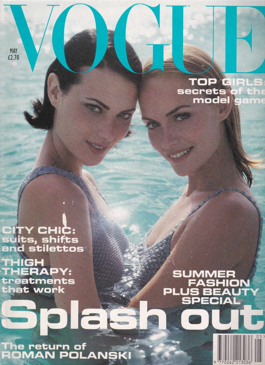 Vogue Magazine May 1995 - Shalom & Amber