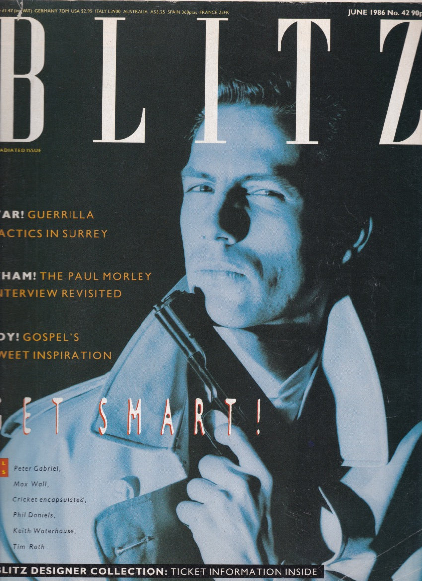 Blitz Magazine 1986 - Mark Lipsey