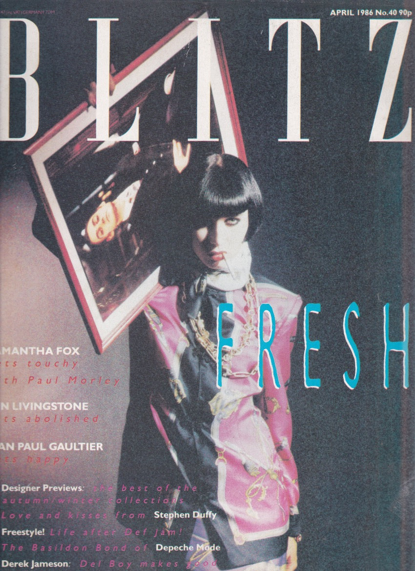 Blitz Magazine 1986 - Jean Paul Gaultier