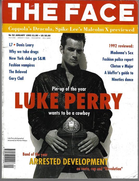 The Face Magazine 1993 - Luke Perry